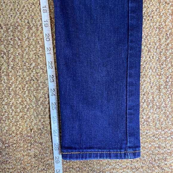 Levi's 512 blue straight leg denim jeans - Picture 6 of 8
